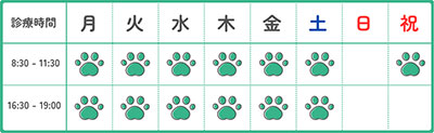 診療スケジュール